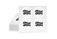 Image for דפי מדבקות שקופות